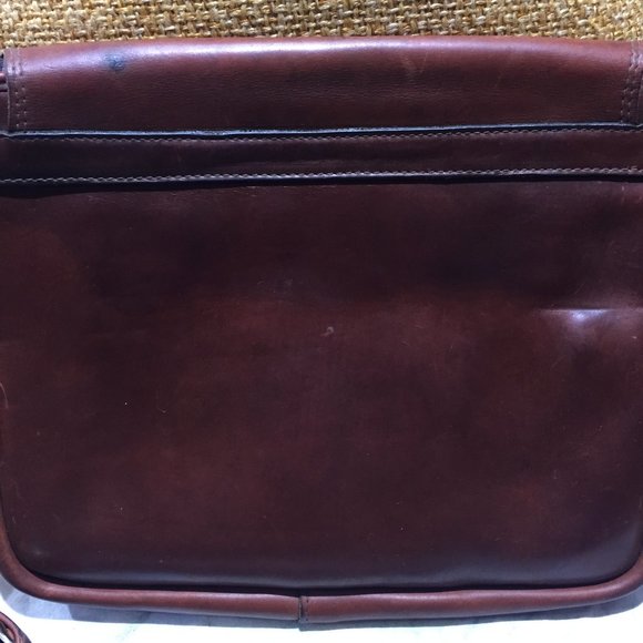 VINTAGE MESSENGER CROWN LEATHER BAGS - Picture 6 of 14
